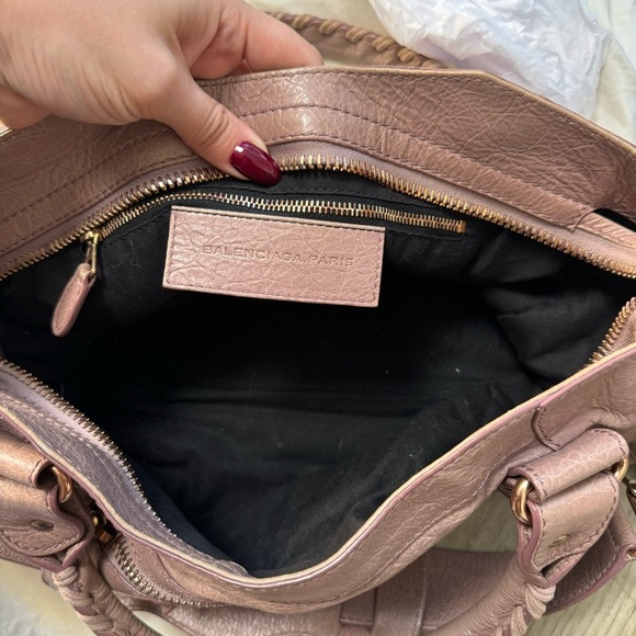 Authentic Balenciaga rose gold city bag giant - Picture 5 of 8